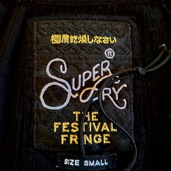 Superdry Festival Fringe blouse - Picture 4 of 4